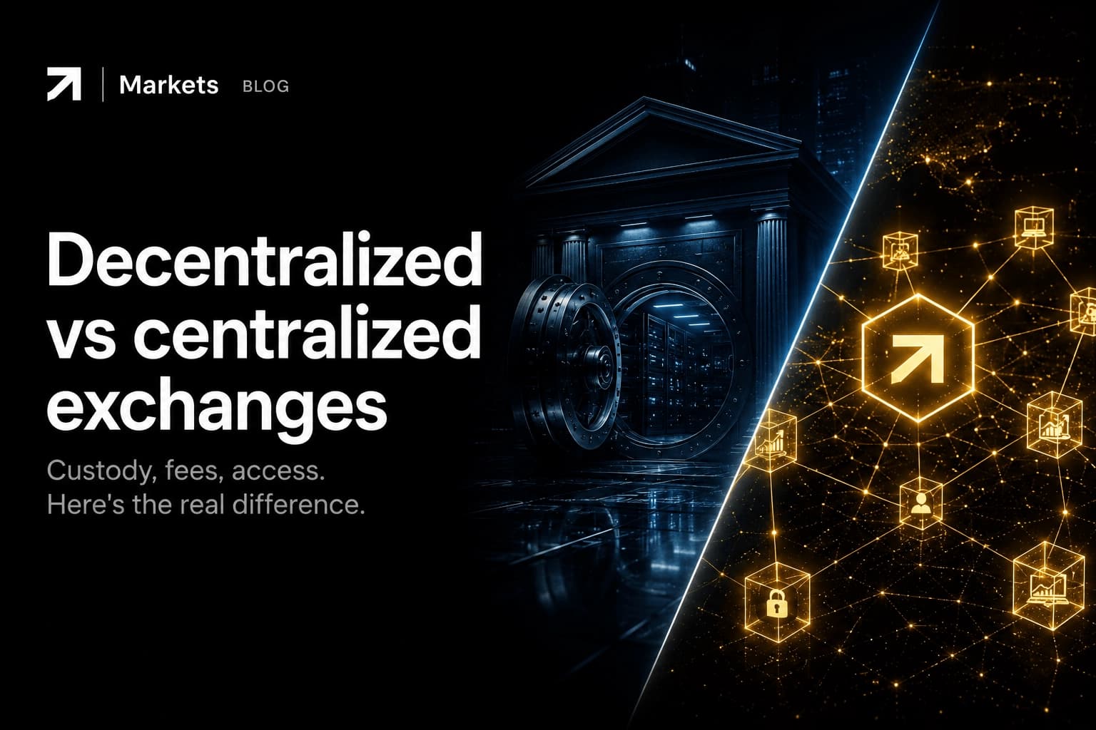 decentralized vs centralized exchanges